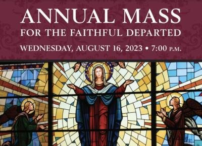 Annual Mass for the Faithful Departed