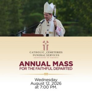 Annual Mass for the Faithful Departed